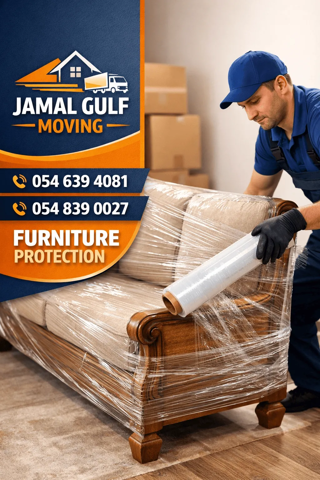 شركة جمال الخليج لنقل الأثاث
